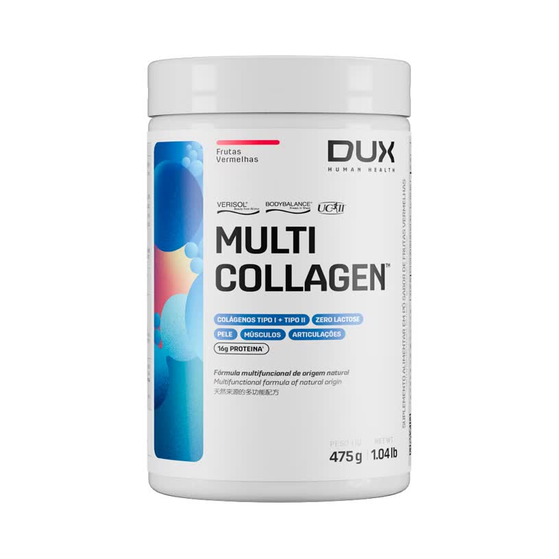 DUX Multi Collagen 475g Frutas Vermelhas